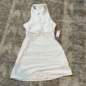 abercrombie and fitch collared athletic dress